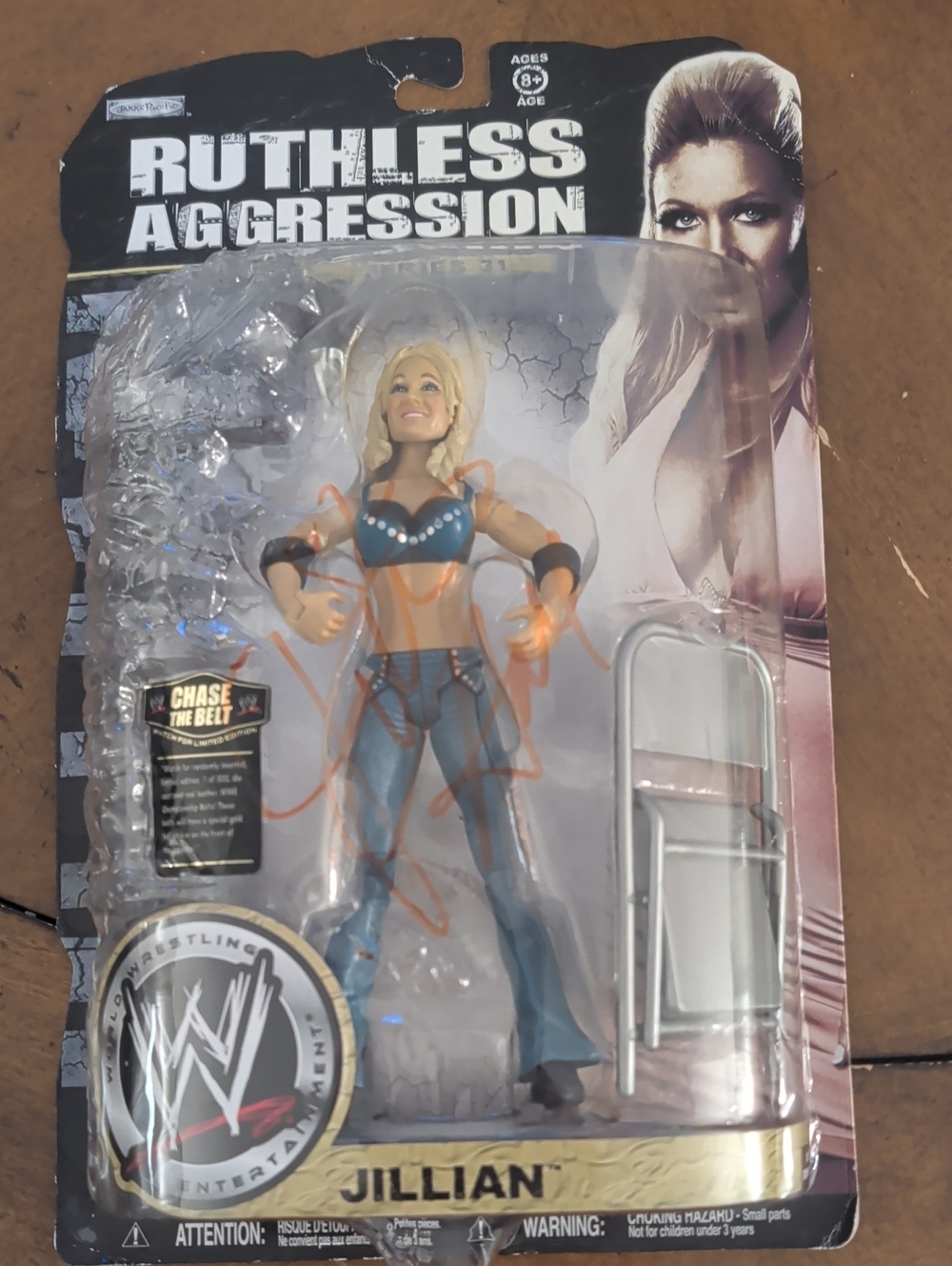 Jillian Blue Women's Wrestling Action Figure Accessory